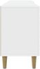 vidaXL TV-Schränk 150 x 31 x 50 cm Weiß Holzwerkstoff 895145 Bild 5