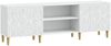 vidaXL TV-Schränk 150 x 31 x 50 cm Weiß Holzwerkstoff 895145 Bild 2