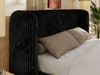 Polsterbett Bett mit Holzlattenrost Schlafzimmer Bett Doppelbett gepolstertes Kopfteil - EMORA CLASSIC - 180x200 cm - Schwarz Cord Bild 4