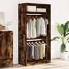 vidaXL Kleiderschrank Räuchereiche 100x50x200 cm Holzwerkstoff 3307805 Bild 3
