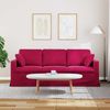 vidaXL Sofa Weinrot 198 x 78 x 80 cm Samt 42024436 Bild 3