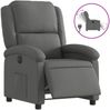 vidaXL Relaxsessel Elektrisch Dunkelgrau Stoff 3204141 Bild 2