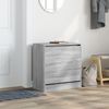 vidaXL Schuhschrank Grau Sonoma 60x34x63,5 cm Holzwerkstoff 839943 Bild 3