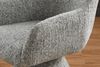 Komfortstuhl mit Drehfunktion BIENTO grau Chenille 180° mit Auto-Return Bild 3