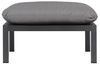 Anbauelement Fiam DOMINO, 70 x 70 x 42 Gestell: Aluminium Schwarz, Sitzkissen Gr... Bild 2