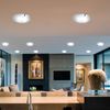 LED Decken-Einbaustrahler, Chrom, rund, 10,2 cm Bild 5