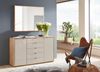WIEMANN Kombikommode Cardiff Sideboard, Wäscheschrank, teilmassiv Bianco-Eiche, Schubladen (Kommode 141x86x43 cm, braun, mit Dämpfung, MADE IN GERMANY), verschiedenen Ausführungen, inklusive Einlegeböden Bild 2