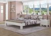 Erst-Holz Weißes Doppelbett Massivholz Buche 180x200 V-60. 86-18W ohne Zubehör Bild 2