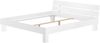 Erst-Holz Weißes Doppelbett Massivholz Buche 180x200 V-60. 86-18W ohne Zubehör Bild 3