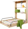 roba Wandwickelregal - inkl. Wickelunterlage 'Dschungelbaby' - klappbares Wickelregal - Natur Bild 5