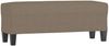 vidaXL Sitzbank Taupe 100x35x41 cm Stoff 349458 Bild 2