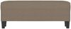 vidaXL Sitzbank Taupe 100x35x41 cm Stoff 349458 Bild 3