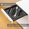 ASSMANN Rollcontainer Pontis mit 3 Schubladen mit Griffen und Zentralverschluss Weiß 42x58x53cm Holz Bild 3