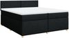 vidaXL Boxspringbett mit Matratze Schwarz 200x200 cm Stoff 3289082 Bild 3