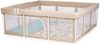 Chipolino Laufstall Easy Set Spielmatte 180 x 180 cm Aufbewahrungstasche weich beige Bild 2