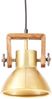 vidaXL Hängelampe Industriestil 25 W Messing Rund 19 cm E27 320534 Bild 3