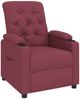 vidaXL Relaxsessel Weinrot Stoff 339105 Bild 2
