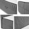 Boxspringbett Murseno, Gelb, 180x200 cm Bild 4
