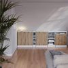 Küchenschrank für Dachschrägen R-Line Artisan-Eiche 120 cm 2er Set Schrankkorpuss 60 cm Tiefe Vicco Bild 4