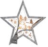 LED-Dekostern aus Holz Weihnachtsstern Adventsstern Weihnachtsdeko Tischdeko Bild 2