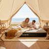 Avenli Luftmatratze Camping BeamRest grau 191x137x25cm Bild 4