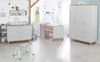 roba Kinderzimmerset 'Caro' 3-teilig - Bett 70 x 140 - Kleiderschrank 3-türig - Lichtgrau / Goldeiche Bild 2
