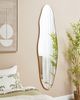 Wandspiegel SALINS 40 cm 160 cm Metall Gold Bild 3