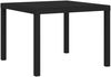 vidaXL Garten Essgruppe mit Kissen 3 pcs Anthrazit und Hellgrau PP 3430042 Bild 5