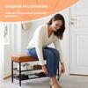Relaxdays Schuhbank mit 2 Schuhablagen Bild 2