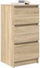 vidaXL Sideboard Sonoma-Eiche 37,5x35x76 cm Holzwerkstoff 861726 Bild 4