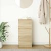 vidaXL Sideboard Sonoma-Eiche 37,5x35x76 cm Holzwerkstoff 861726 Bild 3