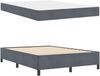 vidaXL Bettrahmen mit Matratze Dunkelgrau 140 x 190 cm Stoff 3399061 Bild 5