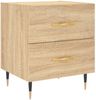 vidaXL Nachttische 2 Stk. Sonoma-Eiche 40x35x47,5 cm Holzwerkstoff 827267 Bild 5