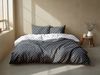 Zo! Home Cotton Bettwäsche 155x220 Punta di Cotone Pewter Grey Punkte anthrazit Bild 3