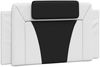 vidaXL Bett "Viana" mit Matratze Weiß und Schwarz 100x200 cm Kunstleder 3208781 Bild 5