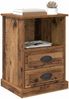 vidaXL Nachttisch 2 pcs Altholz 36 x 43 x 60 cm Holzwerkstoff 881397 Bild 3