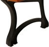 Gartenbank HWC-O20, Sitzbank Parkbank Holzbank 2-Sitzer, Gusseisen Holz Kiefer, 125cm ~ teak Bild 5