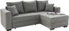 Jockenhöfer Gruppe Ecksofa Elmau L-Form, B: 235 cm, Liegef. 142x191 cm, mit Bettfunktion, Bettkasten & 2 Zierkissen Bild 3