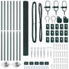 vidaXL Schweißdrahtzaun mit Spikes 10 x 1,5 m PVC-beschichteter Stahl 3352060 Bild 5