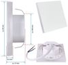 Maxkomfort LED Wandstrahler 6107, LED fest integriert, 3000K, Warmweiß, Treppenbeleuchtung Bild 4