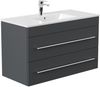 Badmöbel Infinity 1000 SoftClose grafit : Grafit Bild 3