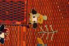 Looma 'Mahtab' Sumak Sirdjan handgewebt, Schurwolle Orange, 155x160 cm Bild 5
