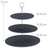 Relaxdays Schiefer Etagere 3 Etagen Bild 5