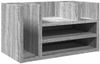 vidaXL Schreibtisch-Organizer Grau Sonoma 44,5 x 24 x 25 cm Holzwerkstoff 848043 Bild 2