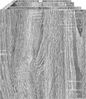 vidaXL Schreibtisch-Organizer Grau Sonoma 44,5 x 24 x 25 cm Holzwerkstoff 848043 Bild 5