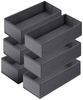 Sekey Aufbewahrungsbox Aufbewahrungsbox Set aus Vliesstoff – faltbarer, 6 St Schubladen Organizer für Schrank und Kleiderschrank 19×40×11 cm Bild 5