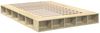 vidaXL Bettgestell Sonoma-Eiche 160x200 cm Holzwerkstoff 3280463 Bild 3