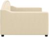 vidaXL Tagesbett Creme 90x200 cm Stoff 354187 Bild 4