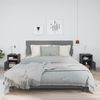Nachttische 2 Stk. Grau 40 x 34 x 55 cm Massivholz Kiefer [818320] Bild 3