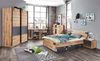 Bett >Lothar< in Plankeneiche - 146x85x210cm (BxHxT) Bild 4